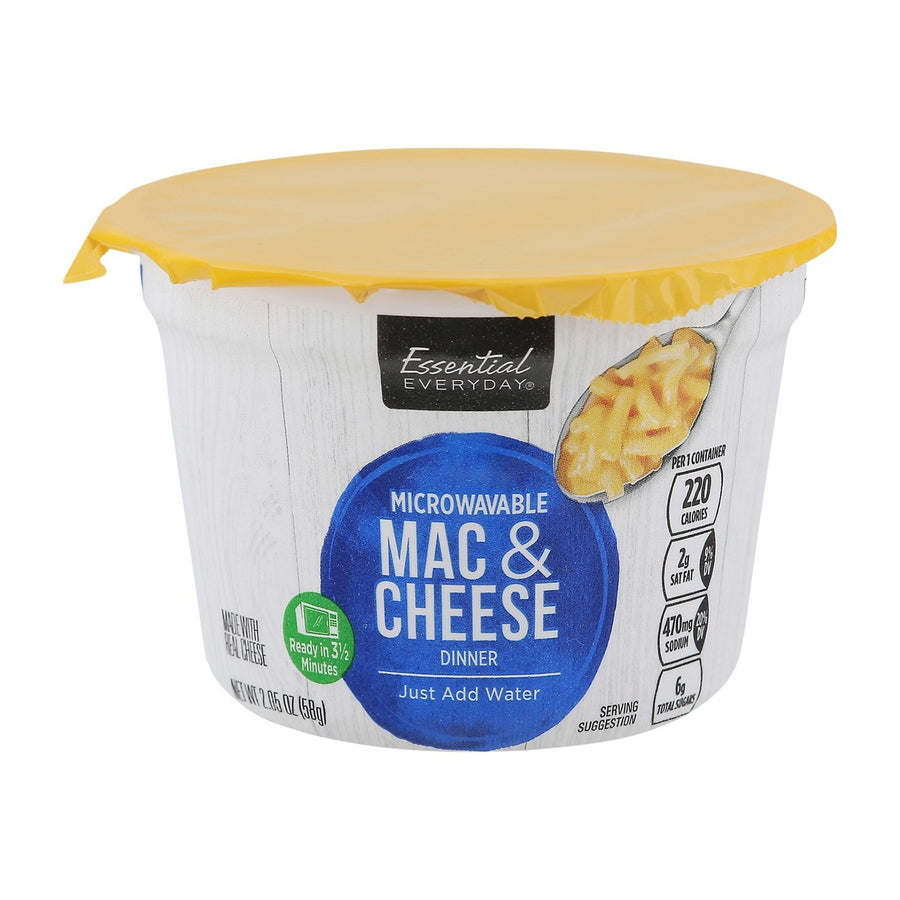 Essential Everyday Microwavable Mac & Cheese Dinner Cups