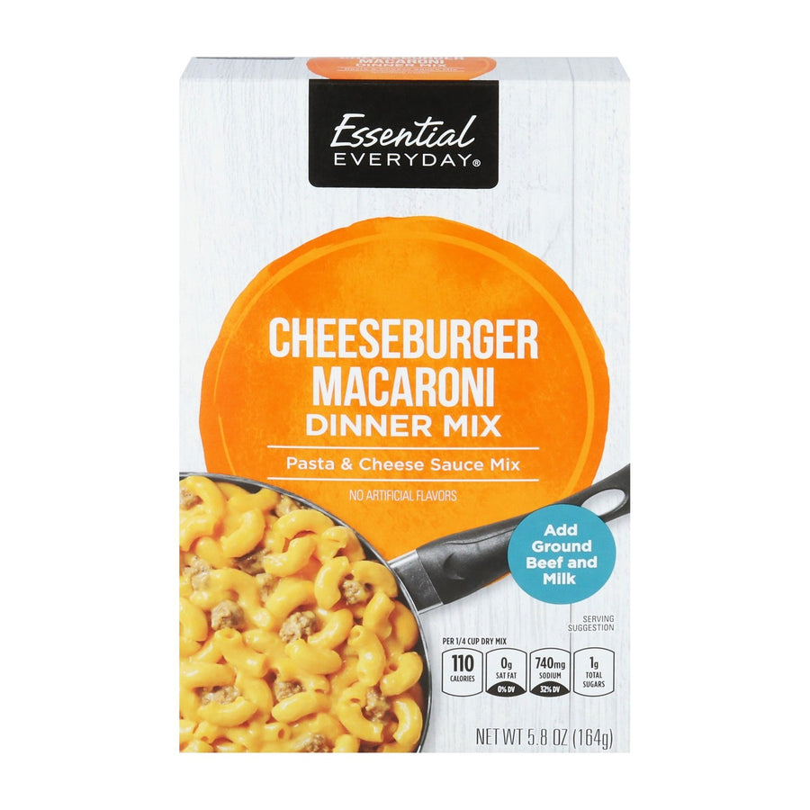 Essential Everyday Cheeseburger Macaroni Dinner Mix